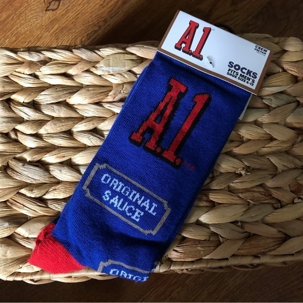 A1 Oringinal Sauce food crew socks